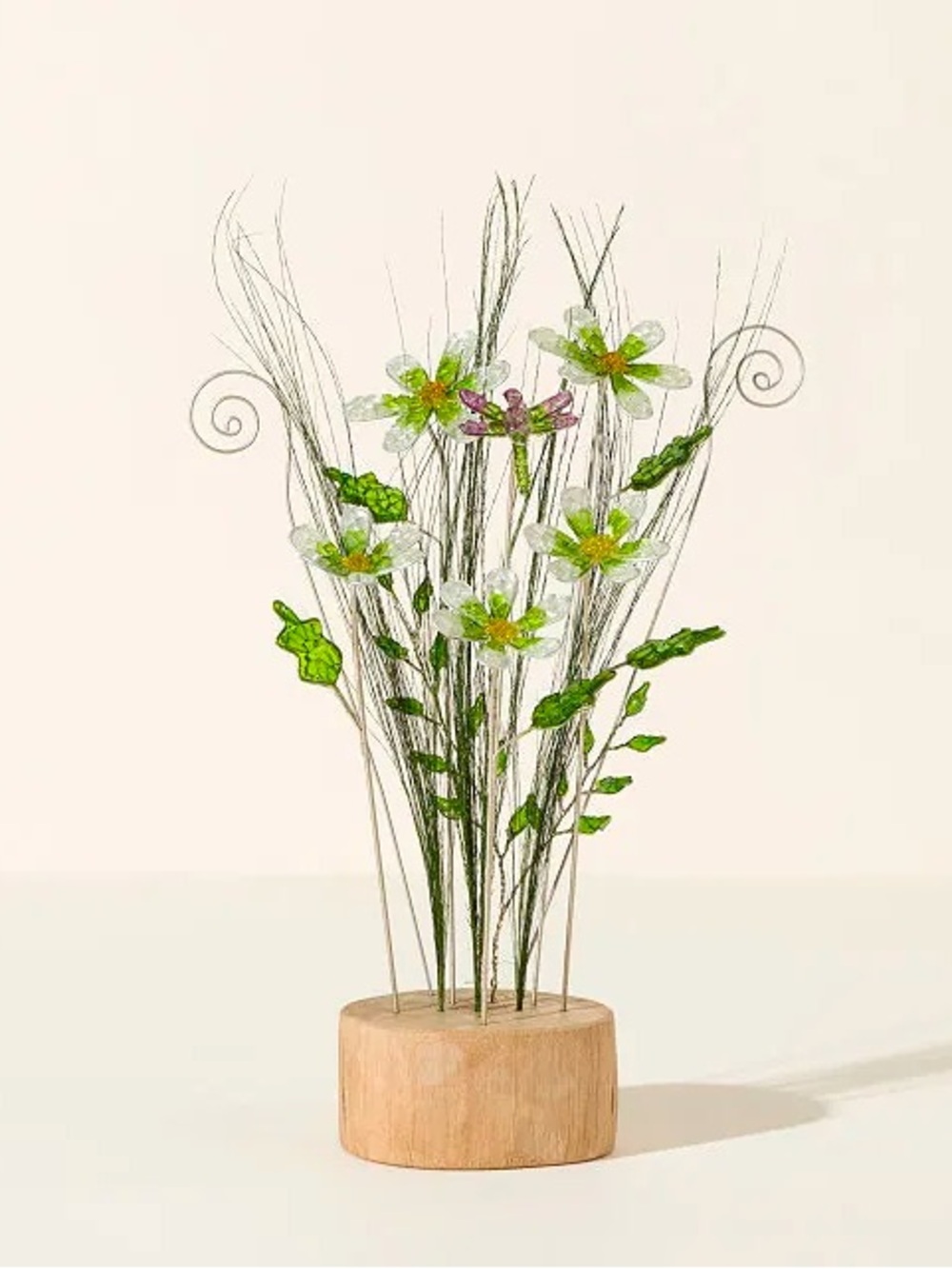 Uncommon goods dragonfly floral arrangement